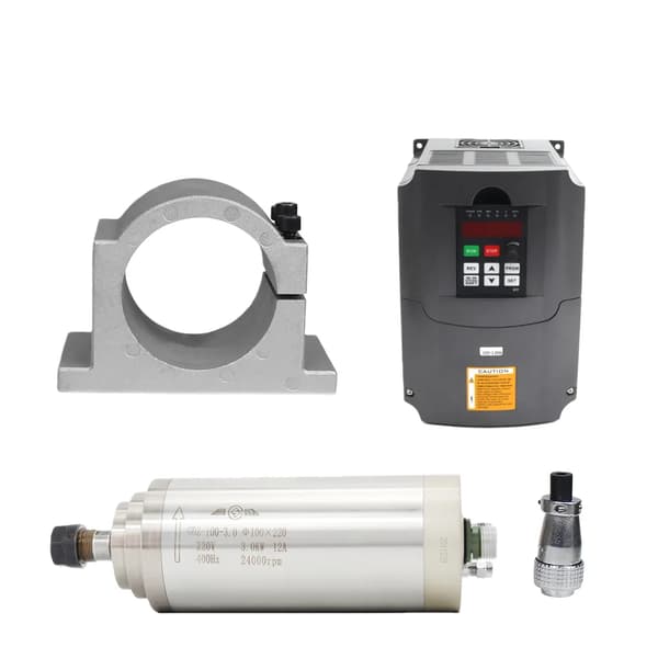 CNC Spindelmotor, 3KW Effekt, Vattenkyld,Kit 2