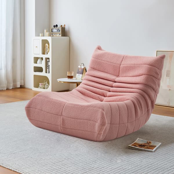 Soffstol, Modern Design, Bekväm Ryggstöd,Rosa