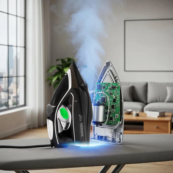Dampstrygejern, 3000W Effekt, Automatisk Slukfunktion,EU