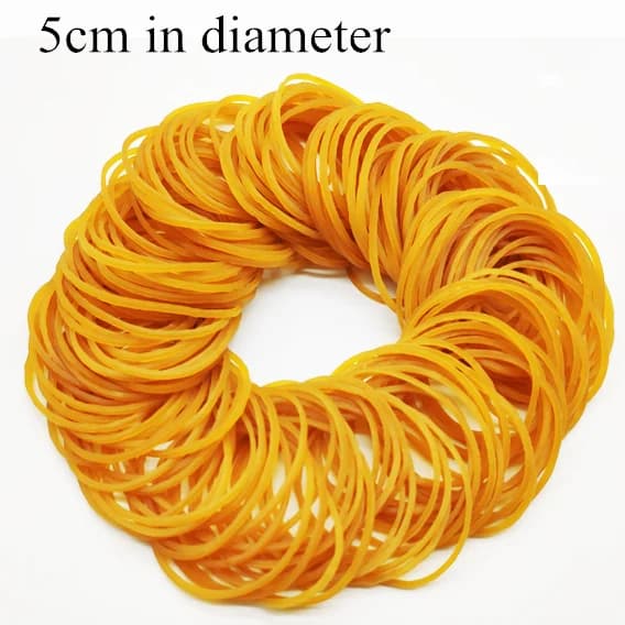 Elastiska Gummiband, Hållbart Material, Mångsidig Användning,5CM-100st