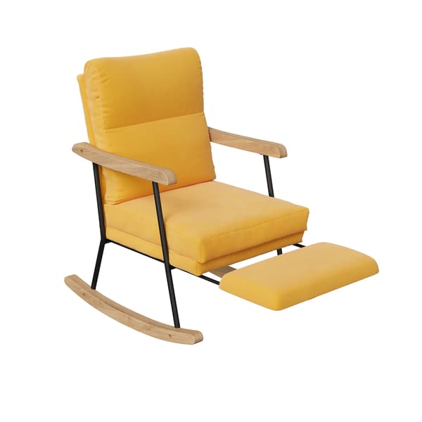 Gungstol, Ergonomiskt Stöd, Modulär Minimalistisk Design,Med benstöd