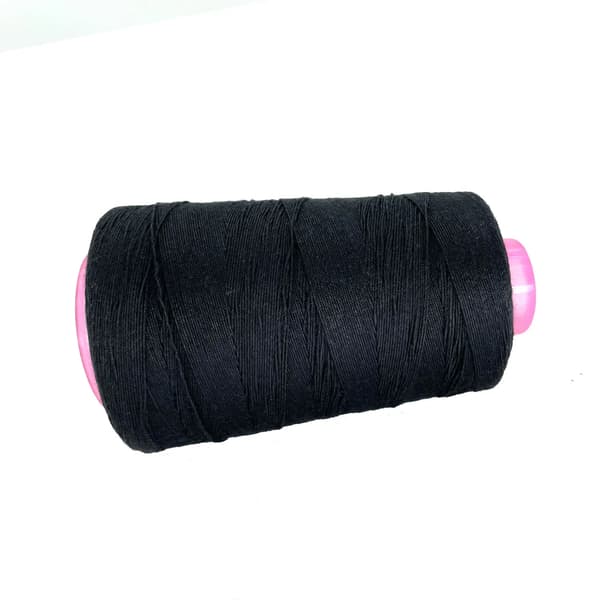 Vævningstråd, 100% Polyester, 890 Yards,1Rulle Sort