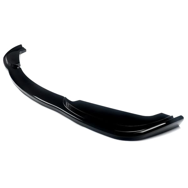 Front Bumper Splitter Lip, Holdbar ABS Plast, Direkte Erstatning,glans sort