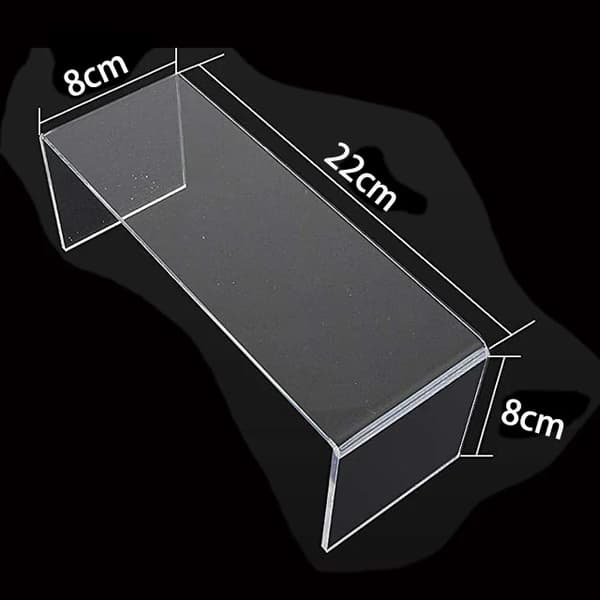Acryl Display Stativ, Multi-Tier Smykke Organizer, Alsidig Vitrine,L 1PC