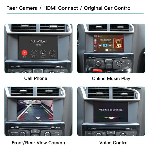 Langaton Carplay-sovitin, tukee Android Autoa, helppo asennus,SMEG