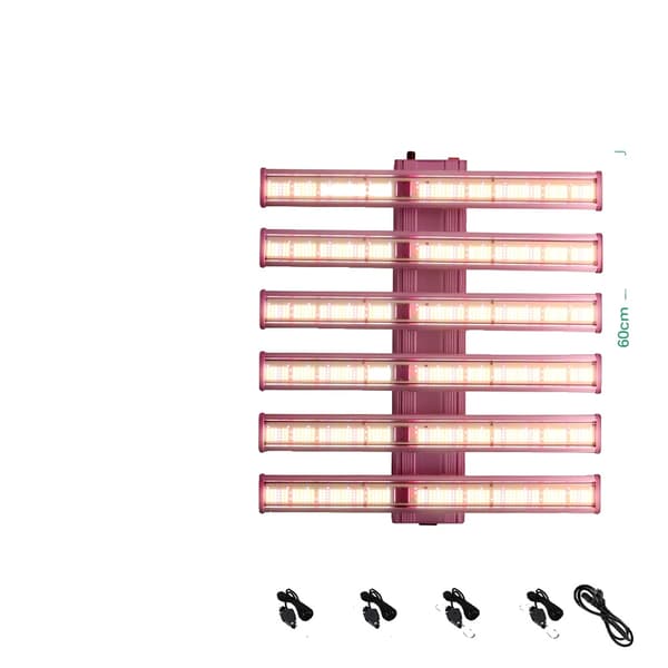 Fuldspektret LED vækstlys, dæmpbart, 110-240V, aluminiumsmateriale,320W