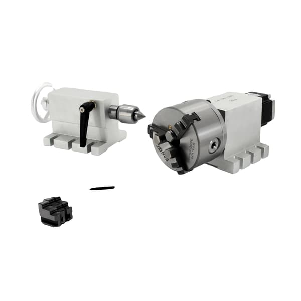 Rotary Axis, Gapless Harmonic Reducer, Svängarm för CNC Inkluderad, 3Käft 50-1