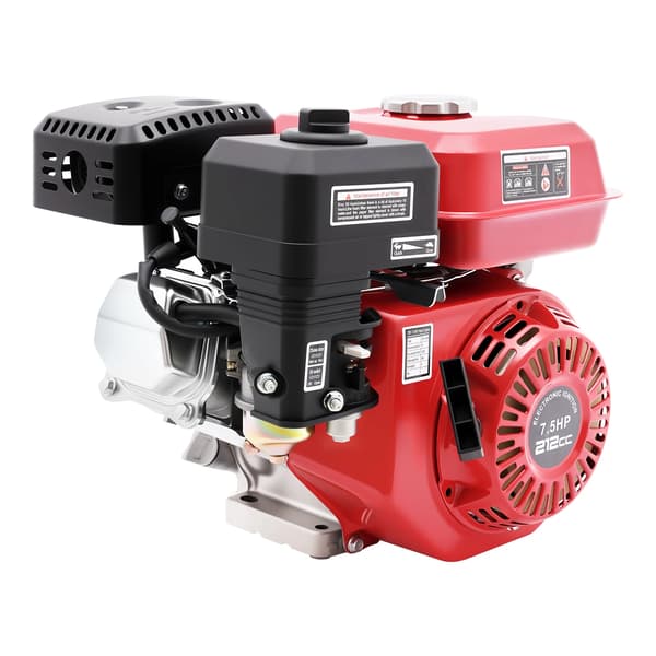 Motor, 4-takts, bensindriven,Röd