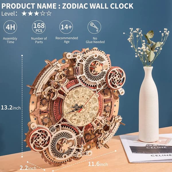 Træur Sæt, Steampunk Design, Nem Samling,LC601