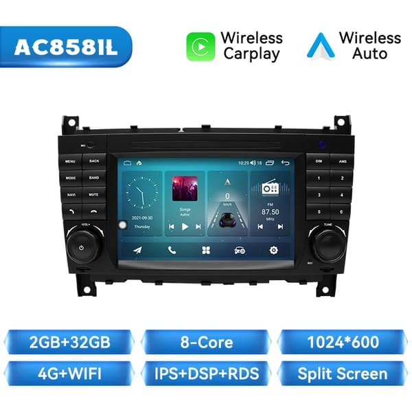 Bilradioafspiller, Touchscreen-interface, Flere medieunderstøttelser