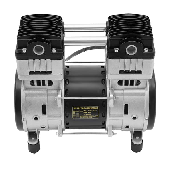Luftkompressor Pump Huvud, 1500W Motor, Överhettningsskydd,Silver
