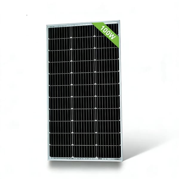 Solpanel, Høj Effektivitet, Holdbart Design,1stk 100w panel