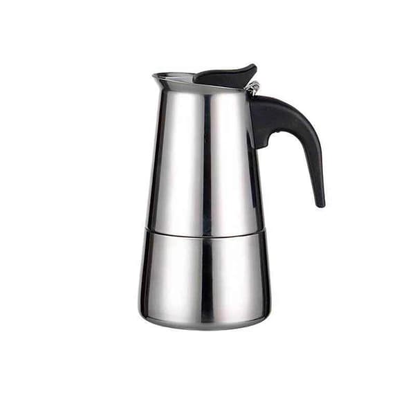Moka Pot, Rustfrit Stål, Kompakt Design,200ML