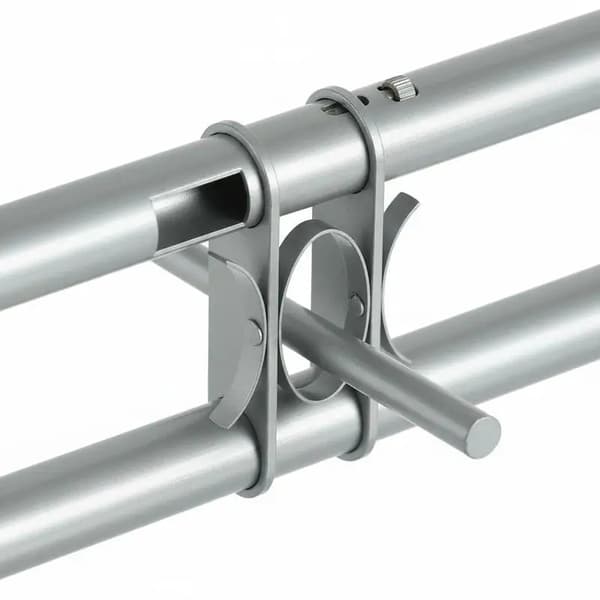 Säkerhetsgaller, Justerbar Passform, Hållbar Plast,Silver