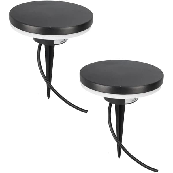 Havebelysning, Varmt Lys Tone, Vandtæt Design,2 Pcs