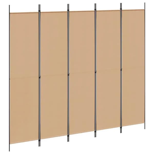 Rumsavdelare, Fällbar Design, Ger Integritet,Ljusgul