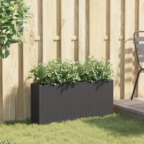 Planter, Vævet Harpiks, Moderne Æstetik,Sort