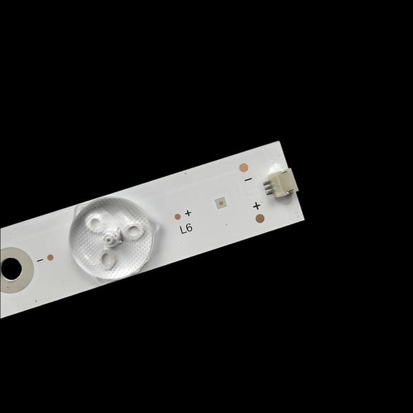 LED-remsa, 627 mm längd, 6 LED-perlor per remsa, 3 V spänning, CE-certifierad, 12 stycken ingår