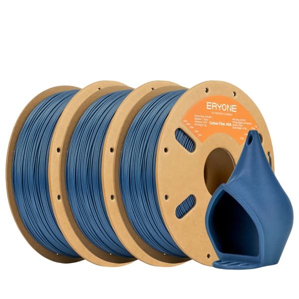 3D-skrivarfilament, ASA-material, hög styvhet,ASA-CF Blå