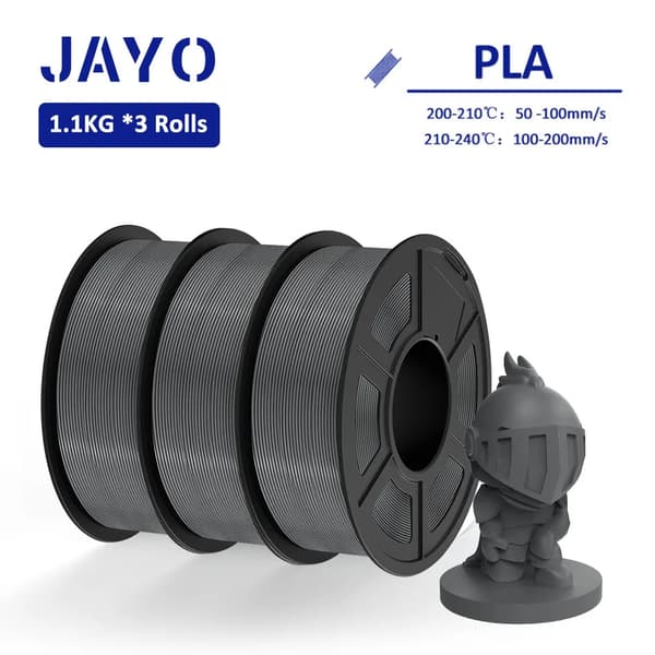 3D-skrivarfilament, hög hållfasthet, snabb utskrift,PLA Grå