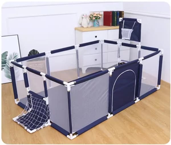 Lekställning, Fällbar Design, Säkra och Hållbara Material,WLMEDIUMRED