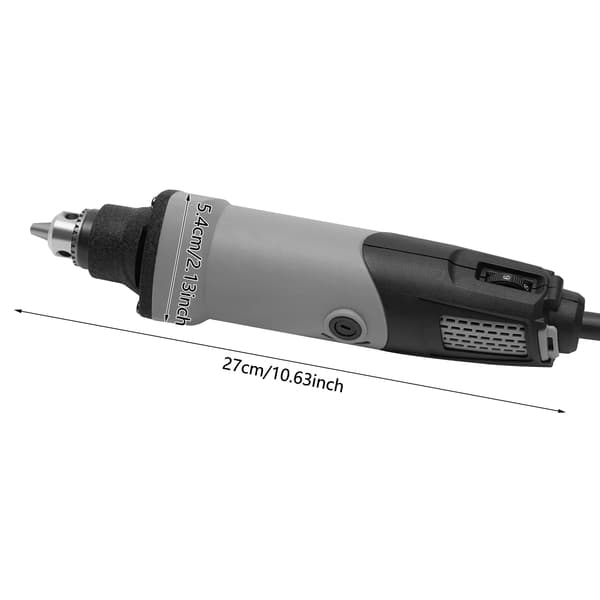 Elektrisk Mølle, Kraftfuld 400W Motor, Ergonomisk Design,sort, EU