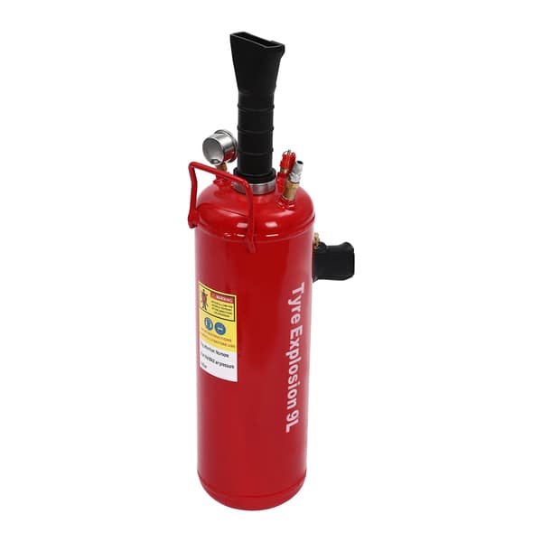 Dækperle Blaster, 9L Volumen, Bærbart Inflationsværktøj,Rød