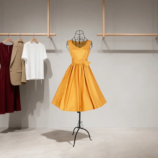 Mannequin, Justerbar Højde, Robust Metal Design,Sort