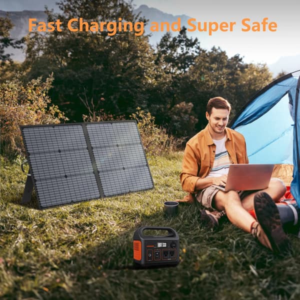 Solpanel, Foldbart Design, Høj Effektivitet,110W solpanel