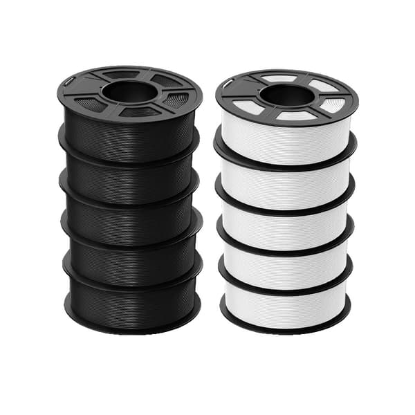 3D Print Filament, PLA Meta, Høj Fluiditet,PLA 5BK 5WT