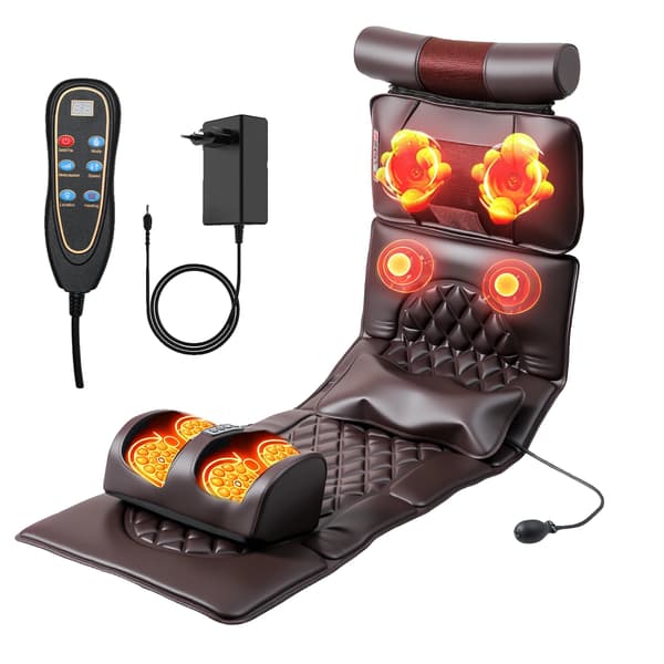 Massage Matta, Helkroppsvärme, Luftkuddeknådning,Set A