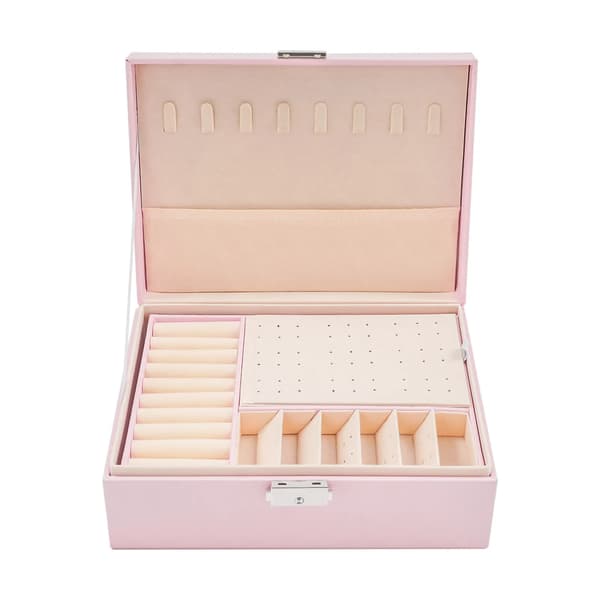 Smykkeskrin, Elegant Design, Effektiv Organisation,Pink