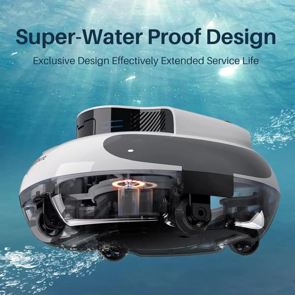Robot Pool Rengøringsmiddel, Automatisk Drift, Alsidig til Pools,HVID