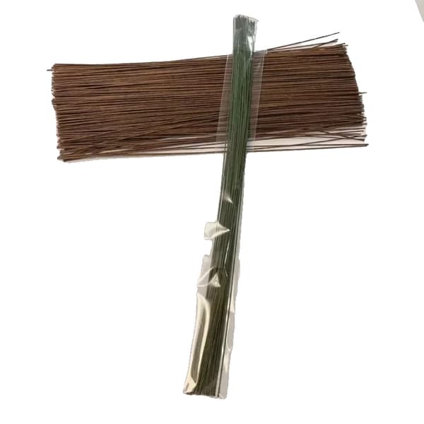 Blomsterstamtråd, Polyester Material, Stark Stöd,10påse(1000stycken)-a, Djupt grön