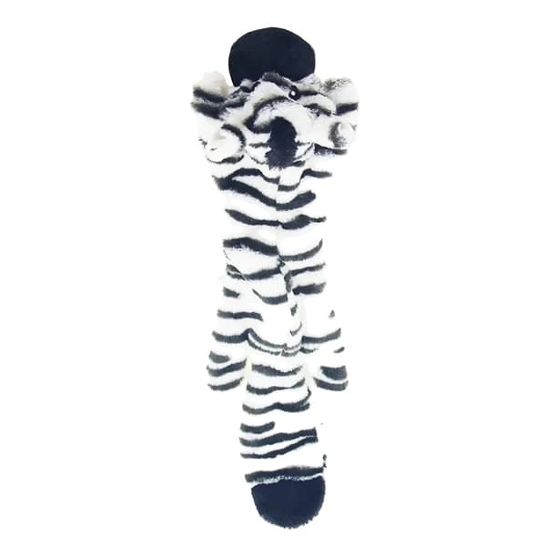 Hundleksak, Squeaky-ljud, Hållbart fleece-material,zebra