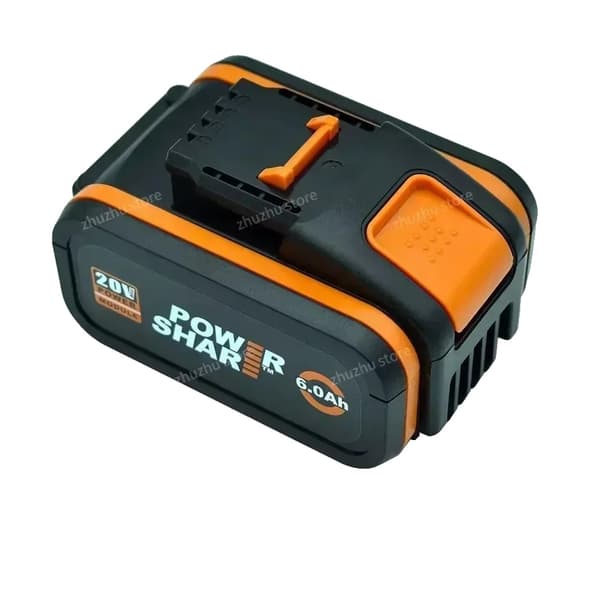 Batteri, 20V, 6000mAh kapacitet,Worx 6AhX1