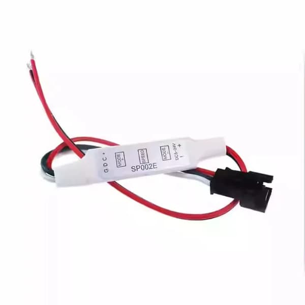 RGB-controller, USB-drevet, kompakt design,10STK, SP002E Ledning