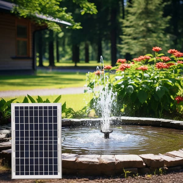 Solfontän, Hög Effektivitet, Miljövänlig Design,220V, EU