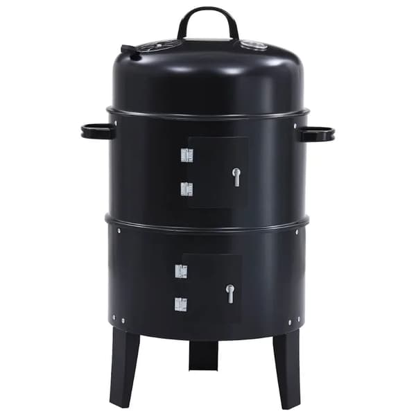 Grill, Koltyp, Utomhuskompatibilitet,svart