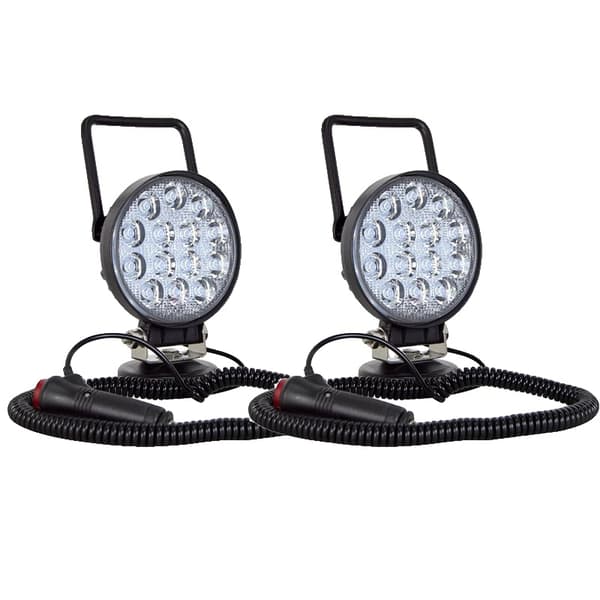 Arbejdslampe, Alsidig Belysning, Holdbart Design,2PCS Flodstråle