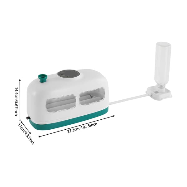 Ägginkubator, LED-lampa, Temperaturkontroll,VIT