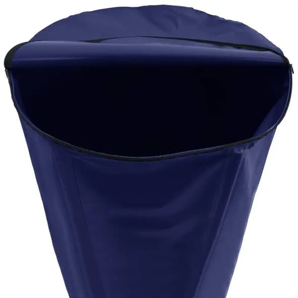 Vattenbehållare, 1250 liter, Fällbar kran design,Blå