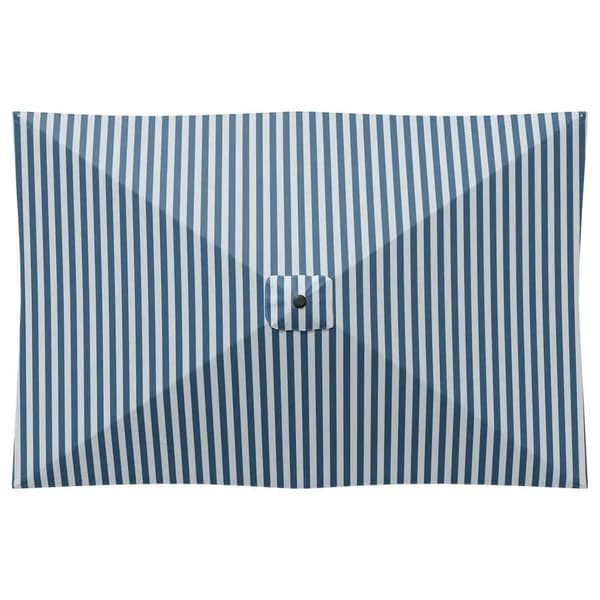 Haveparasol, Polyester Material, Rektangulært Design,Blå