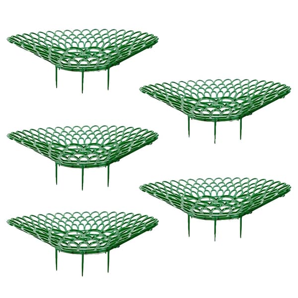 Jordgubbsstöd, Robust plastdesign, Enkel installation,VIT