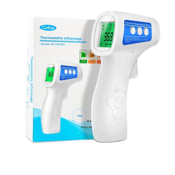 Digital termometer, dubbel läge, snabb mätning,Fransk version