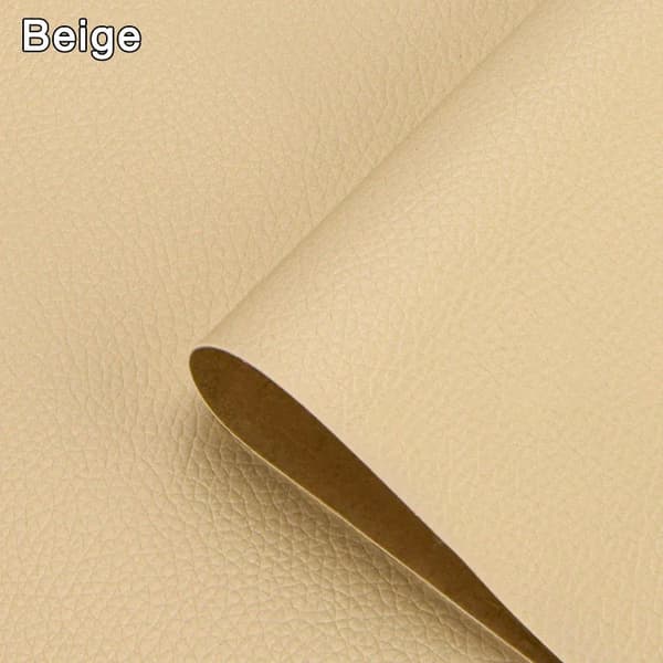 Läderreparationslapp, Självhäftande, Mångsidig för Soffor och Bilstolar,Beige-a, 25 x 60cm