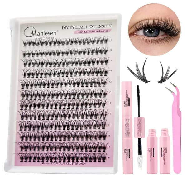 Extensionsvipper Kit, Individuelle Vipper, Nem Anvendelse,12P30D kit