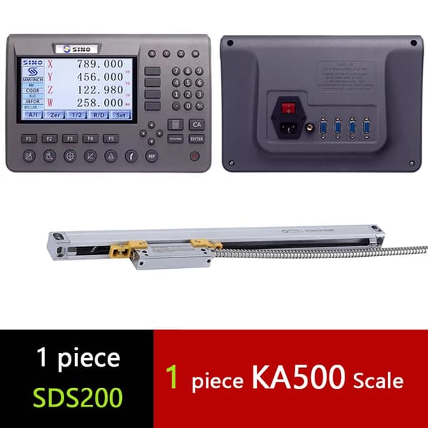 Digital avläsningsdisplaykit, stor LCD, hög precision,DRO-1PCS KA500
