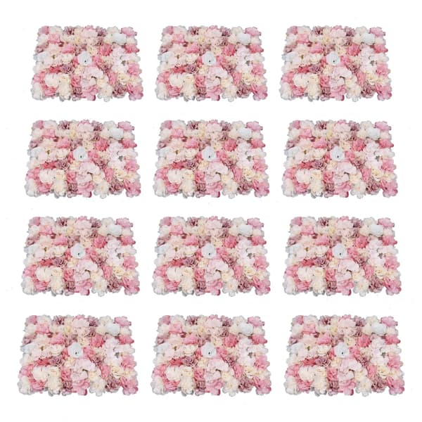 Kunstige Blomster, 12 Pakker, Livagtig Design,MULTI