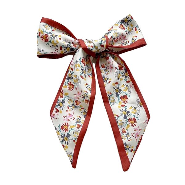 Sjal, Blommönster, Lätt Polyester,Stil-02, 5x85cm-c